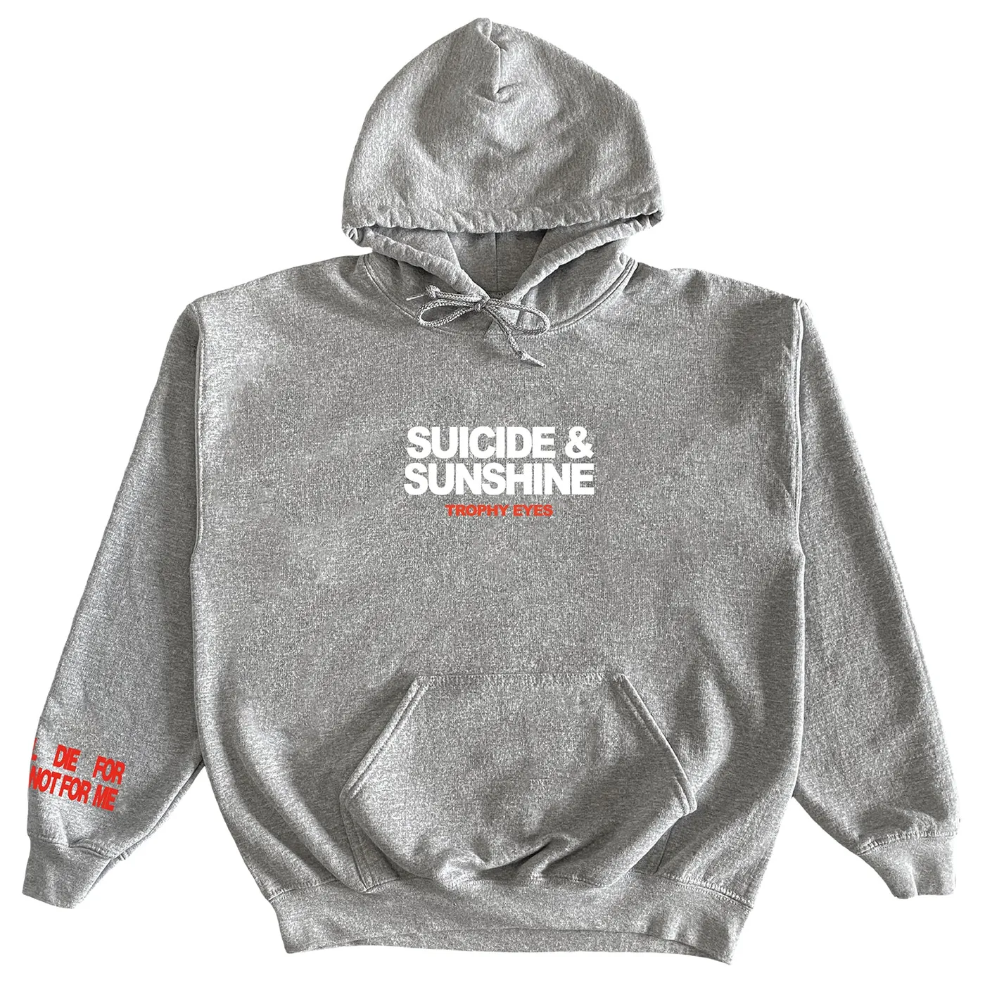 Trophy Eyes Logo Hoodie (Grey Marle)
