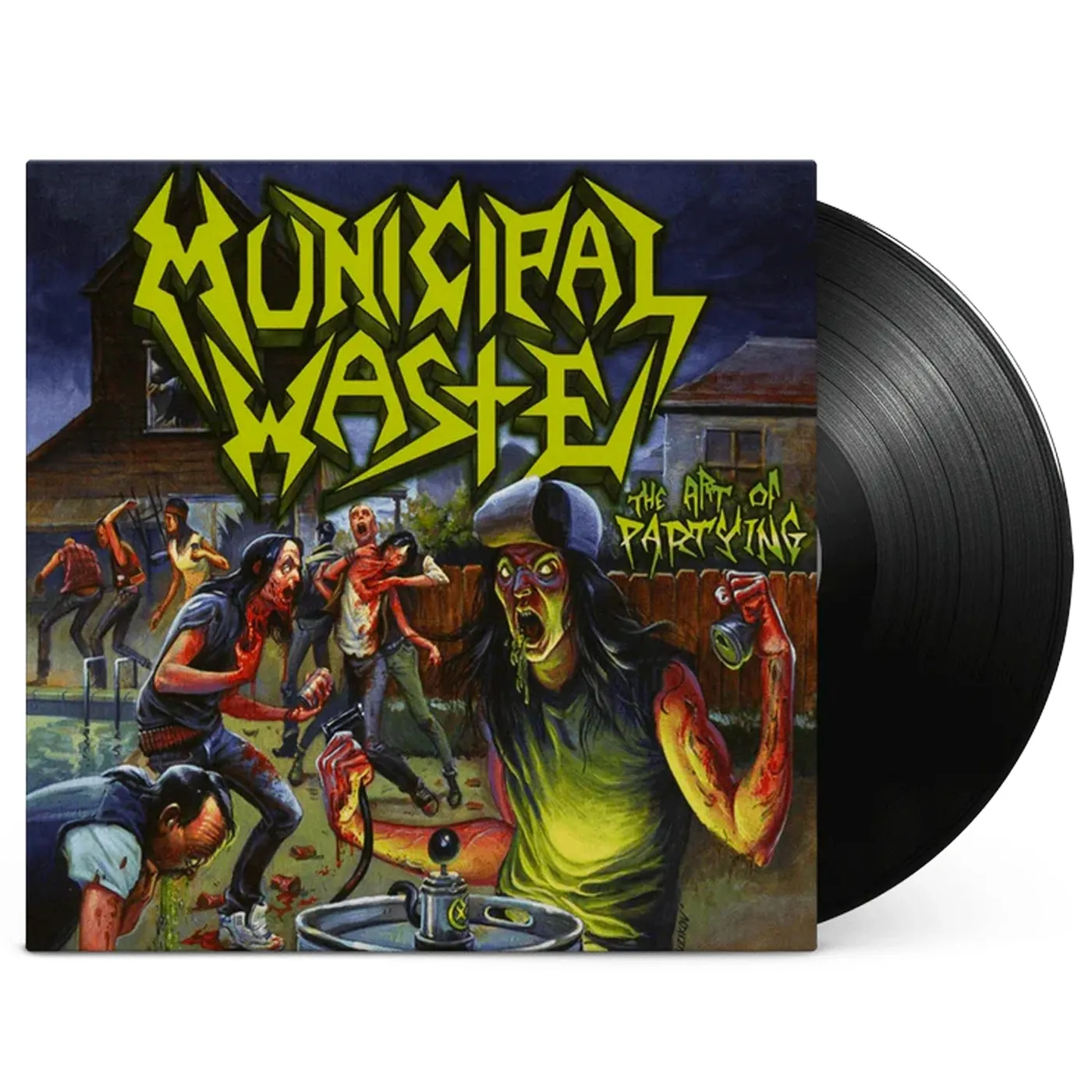 Municipal Waste The Art Of Partying LP (Black Vinyl)