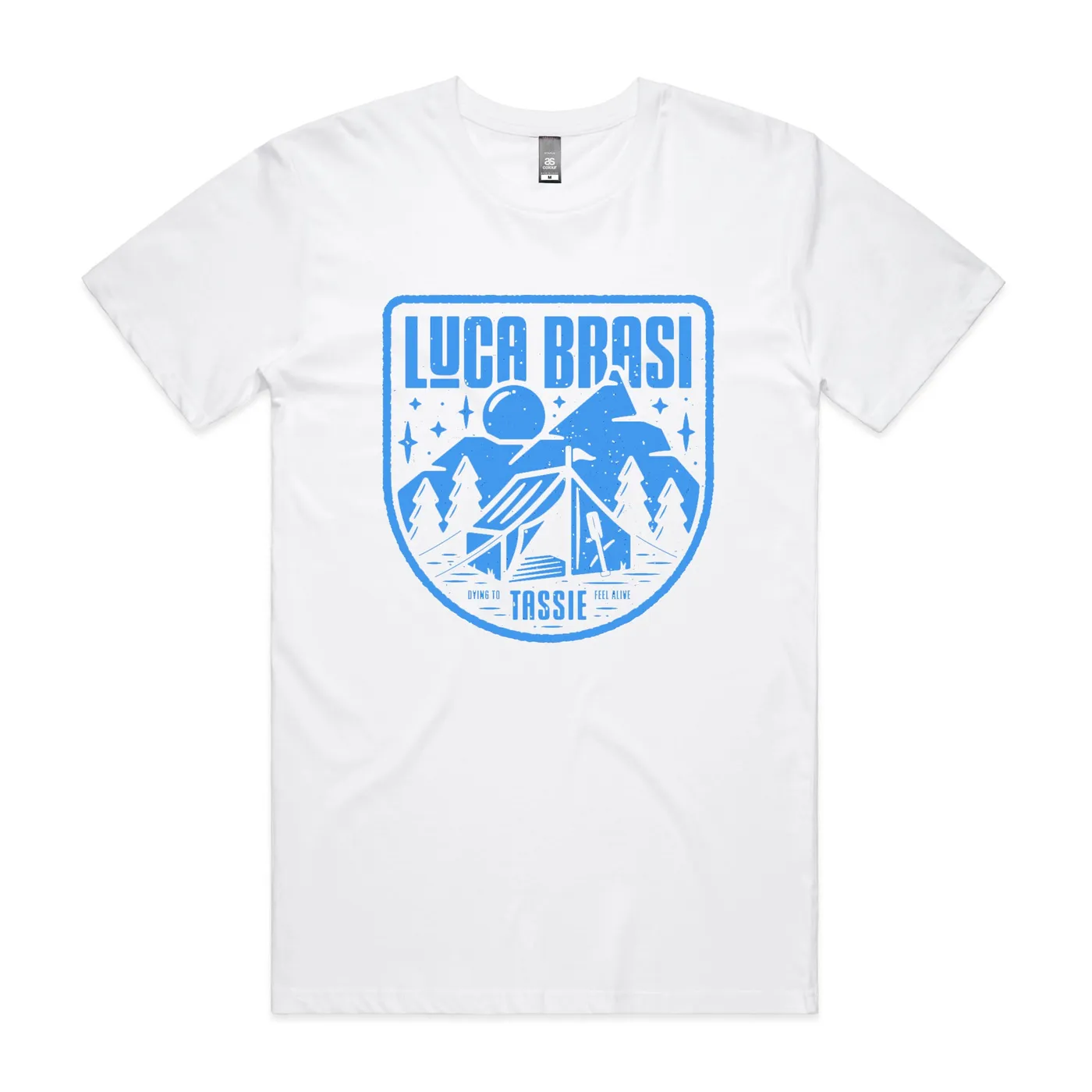 Luca Brasi Dying To Feel Alive Tee (White)
