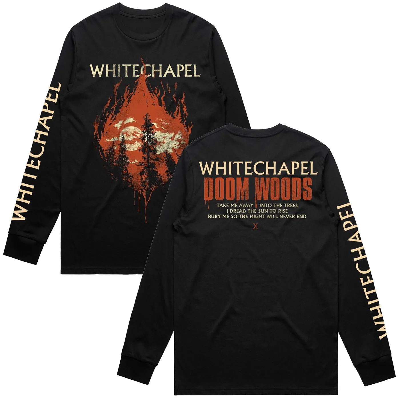 Whitechapel Doom Woods Longsleeve (Black)