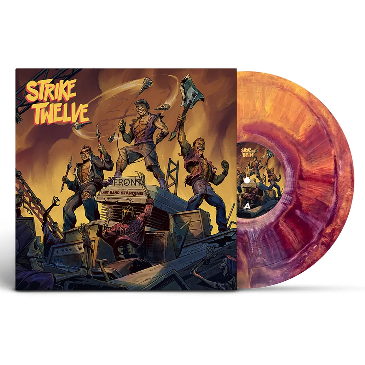 Strike Twelve The Last Band Standing LP (Swirl Vinyl)