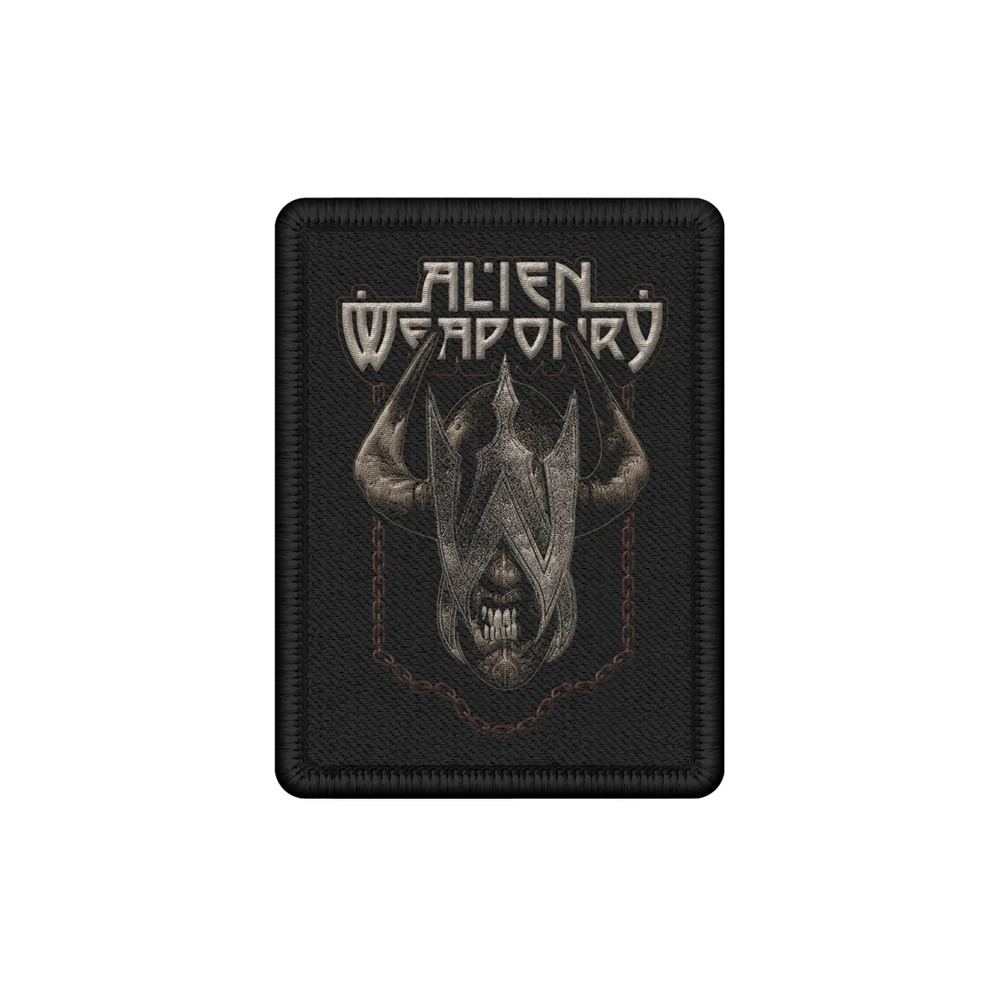 Alien Weaponry Tū 5 Year Anniversary Woven Patch (Black)