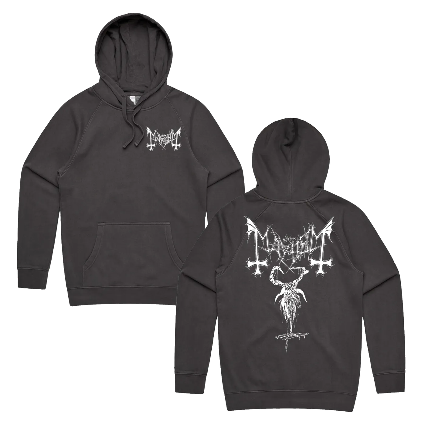 Mayhem Goat Pullover Hoodie (Vintage Black)