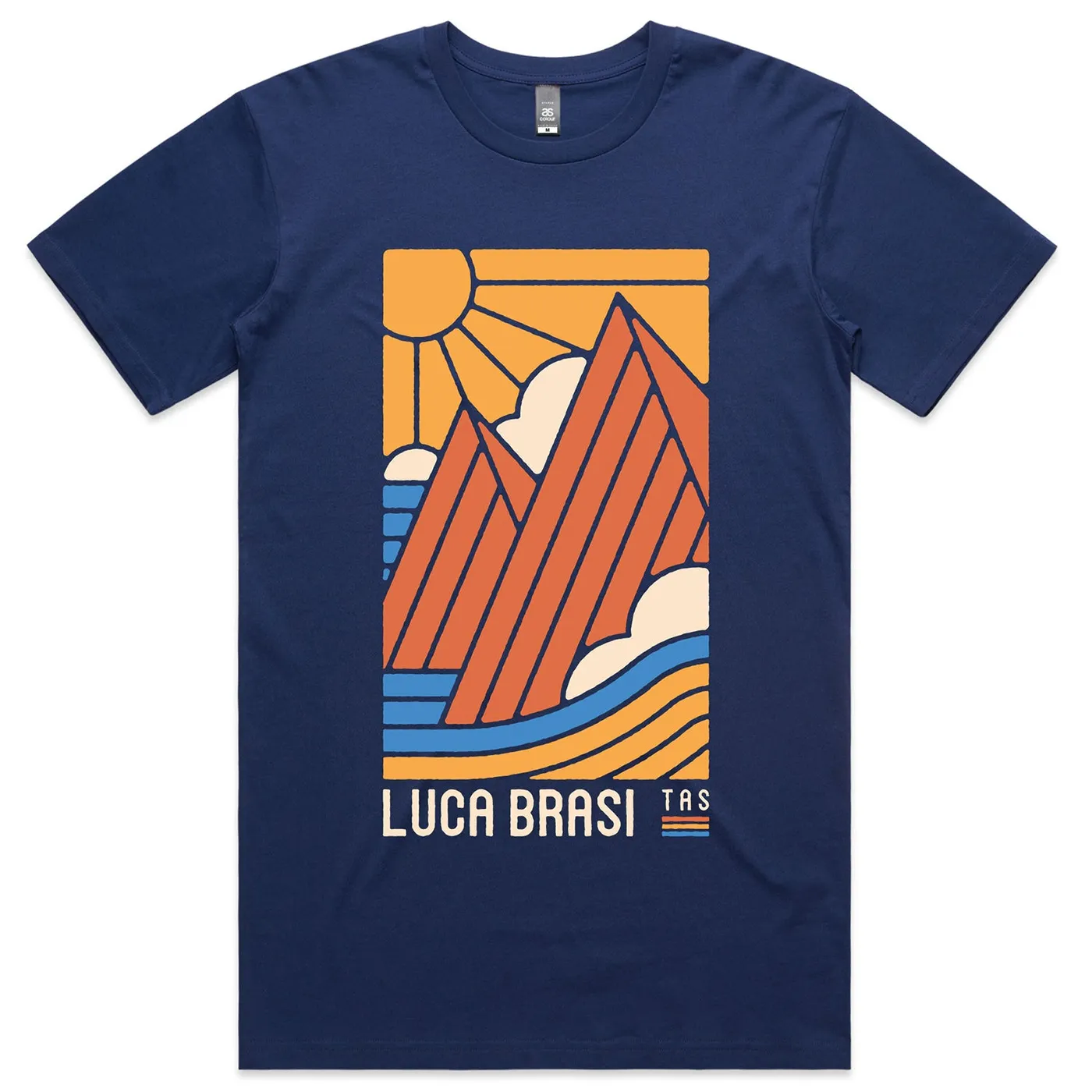 Luca Brasi Bay of Fires Tee (Navy)