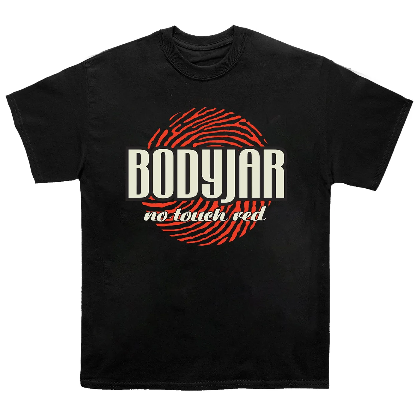 Bodyjar No Touch Red T-Shirt (Black)