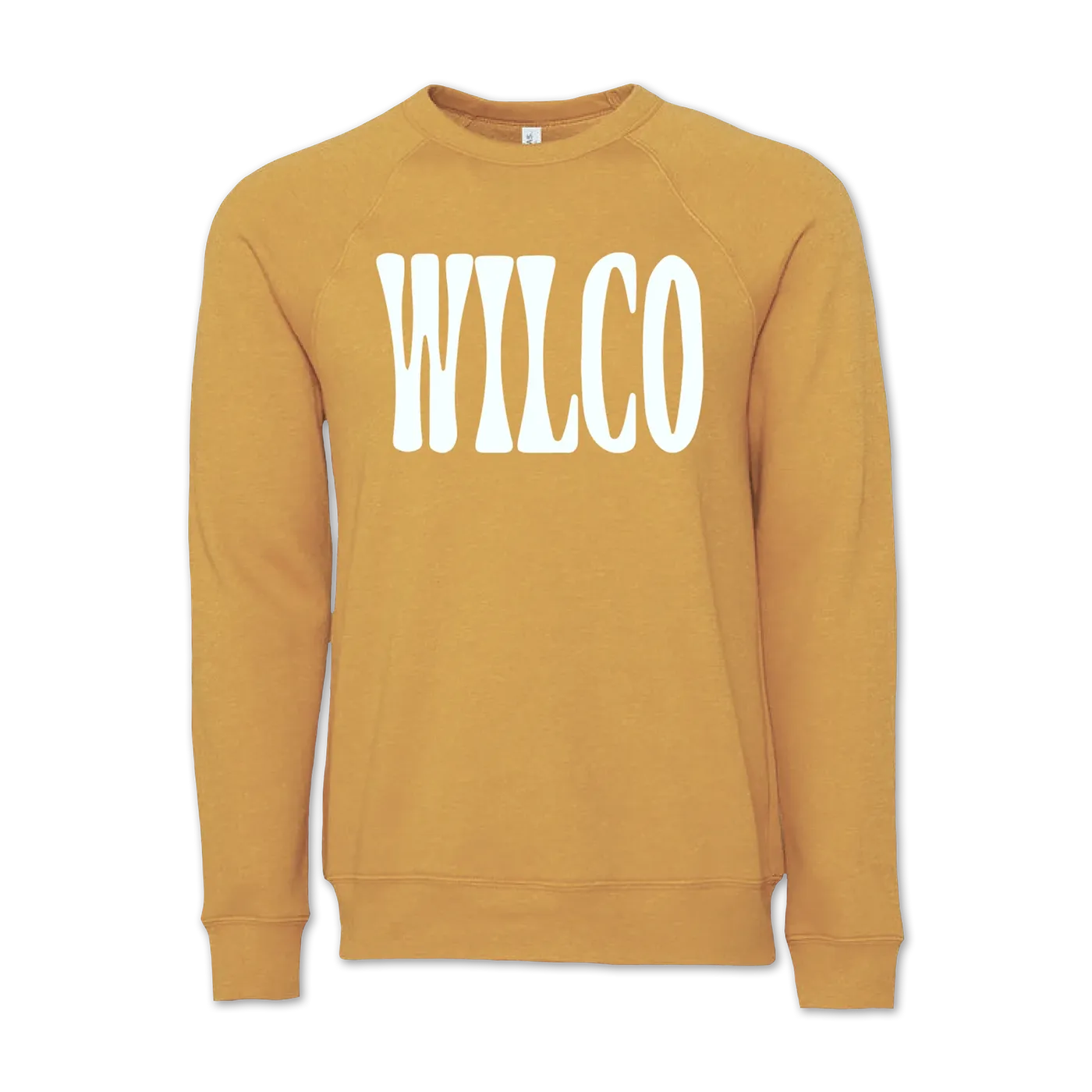 Wilco Flocked Logo Sweatshirt (Mustard)