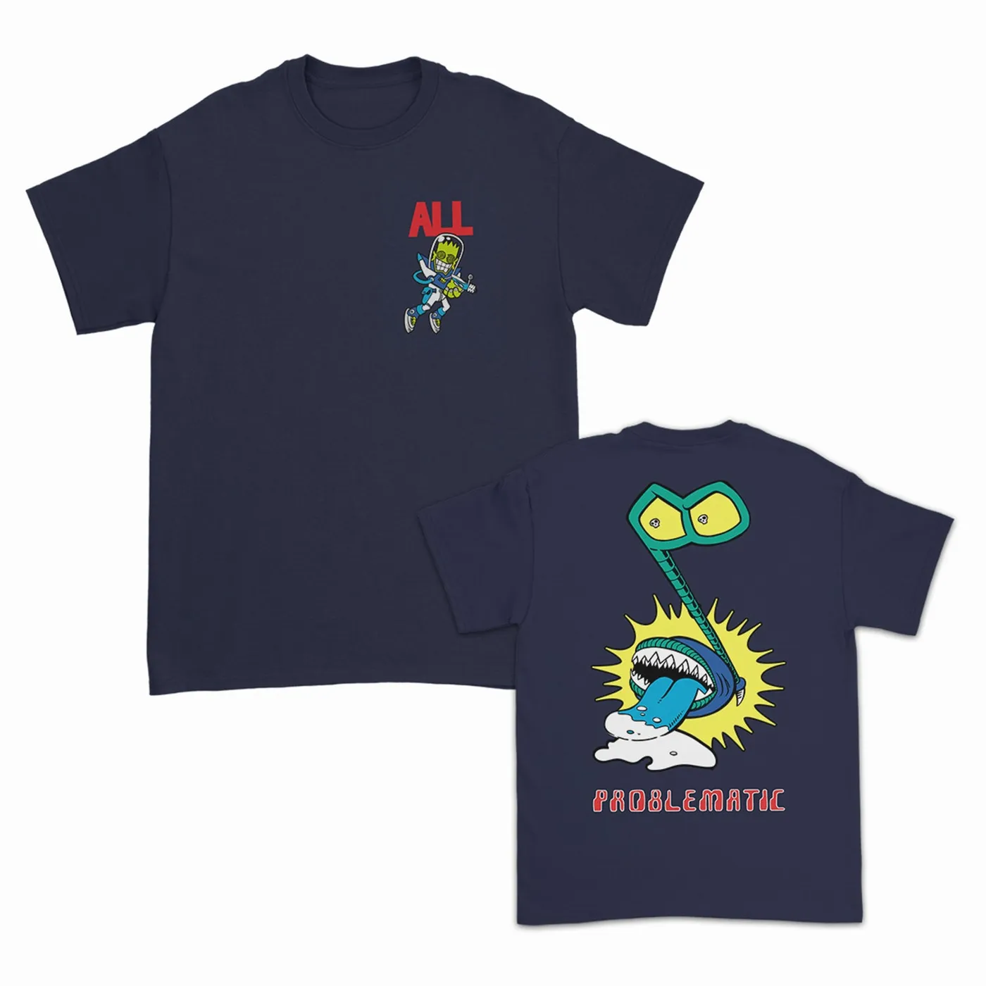 All Invader Tee (Navy)