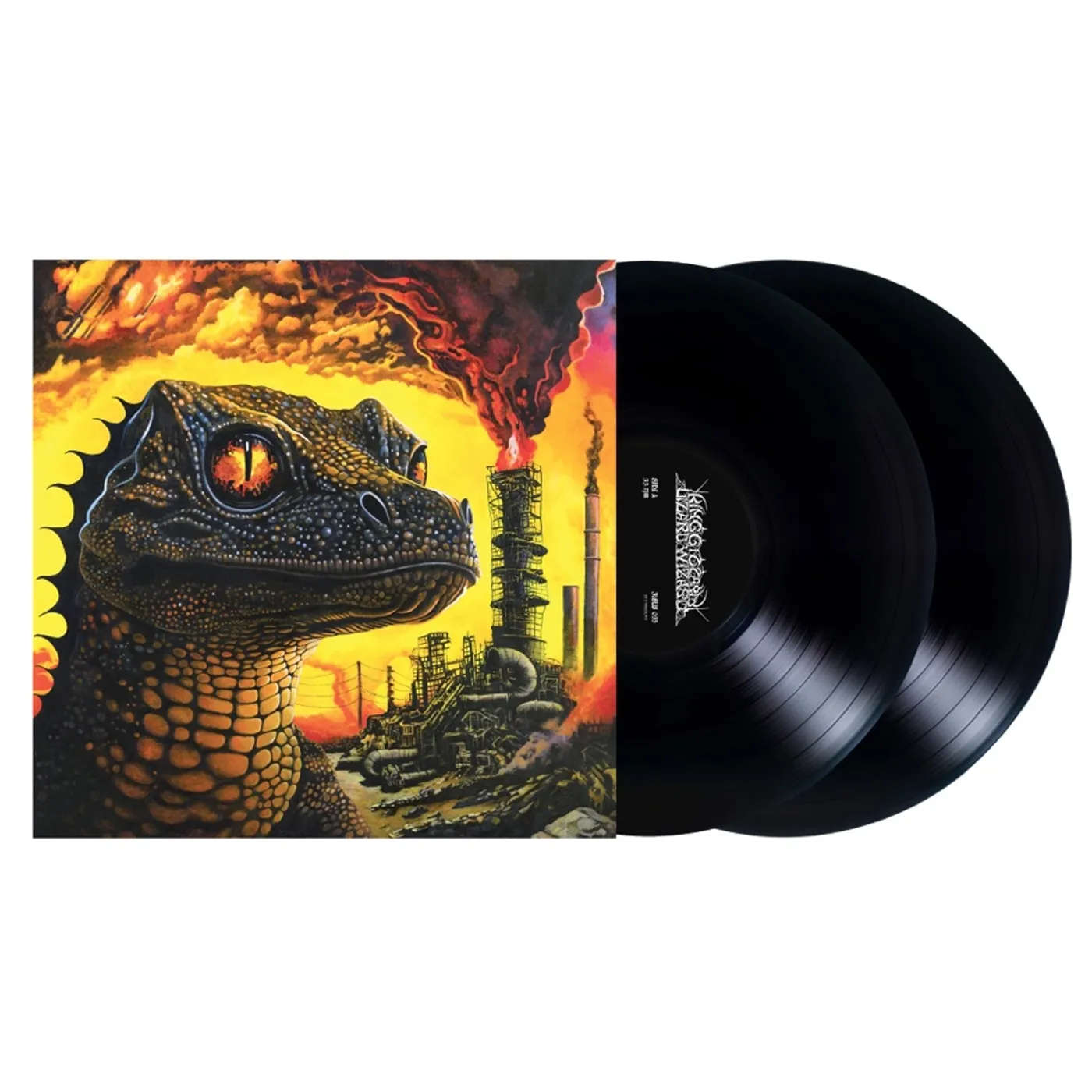 King Gizzard & The Lizard Wizard PetroDragonic Apocalypse; or, Dawn of Eternal Night: An Annihilation of Planet Earth and the Beginning of Merciless Damnation 2LP (Lucky Rainbow Colour Vinyl)