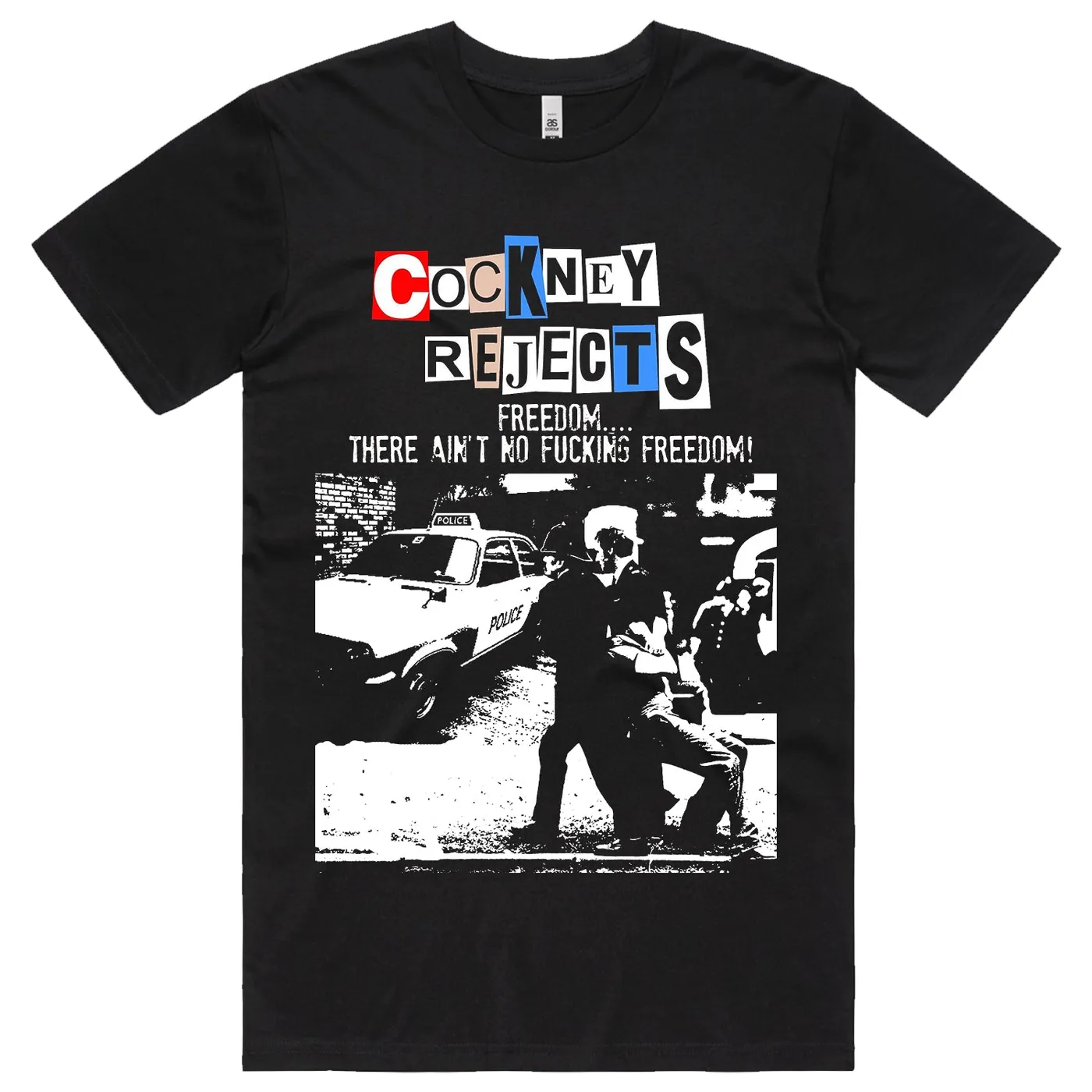 Cockney Rejects Freedom T-Shirt (Black)