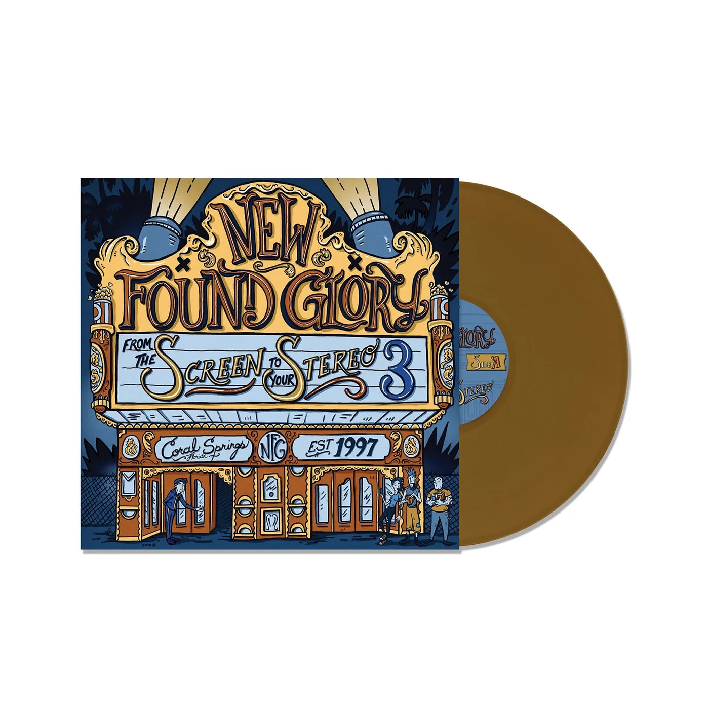 New Found Glory From The Screen To Your Stereo 10" (Gold Variant Vinyl)