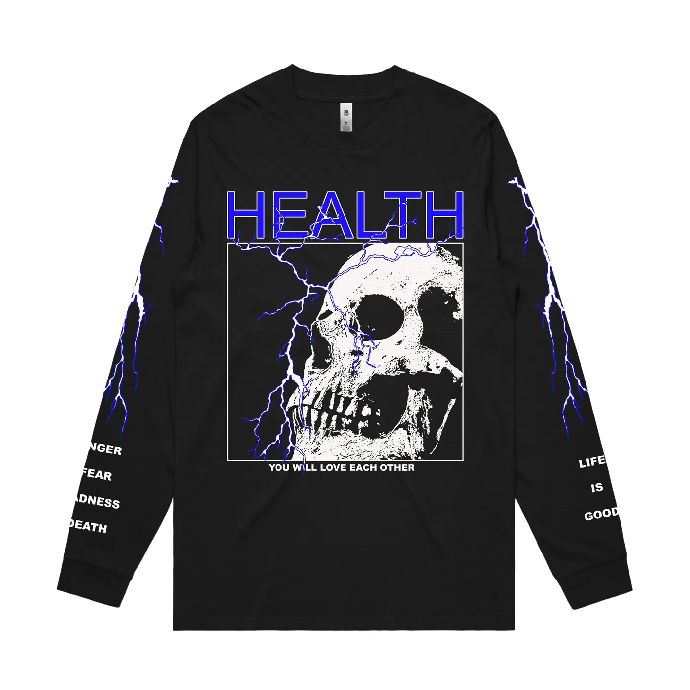 HEALTH Lightning Longsleeve (Black)