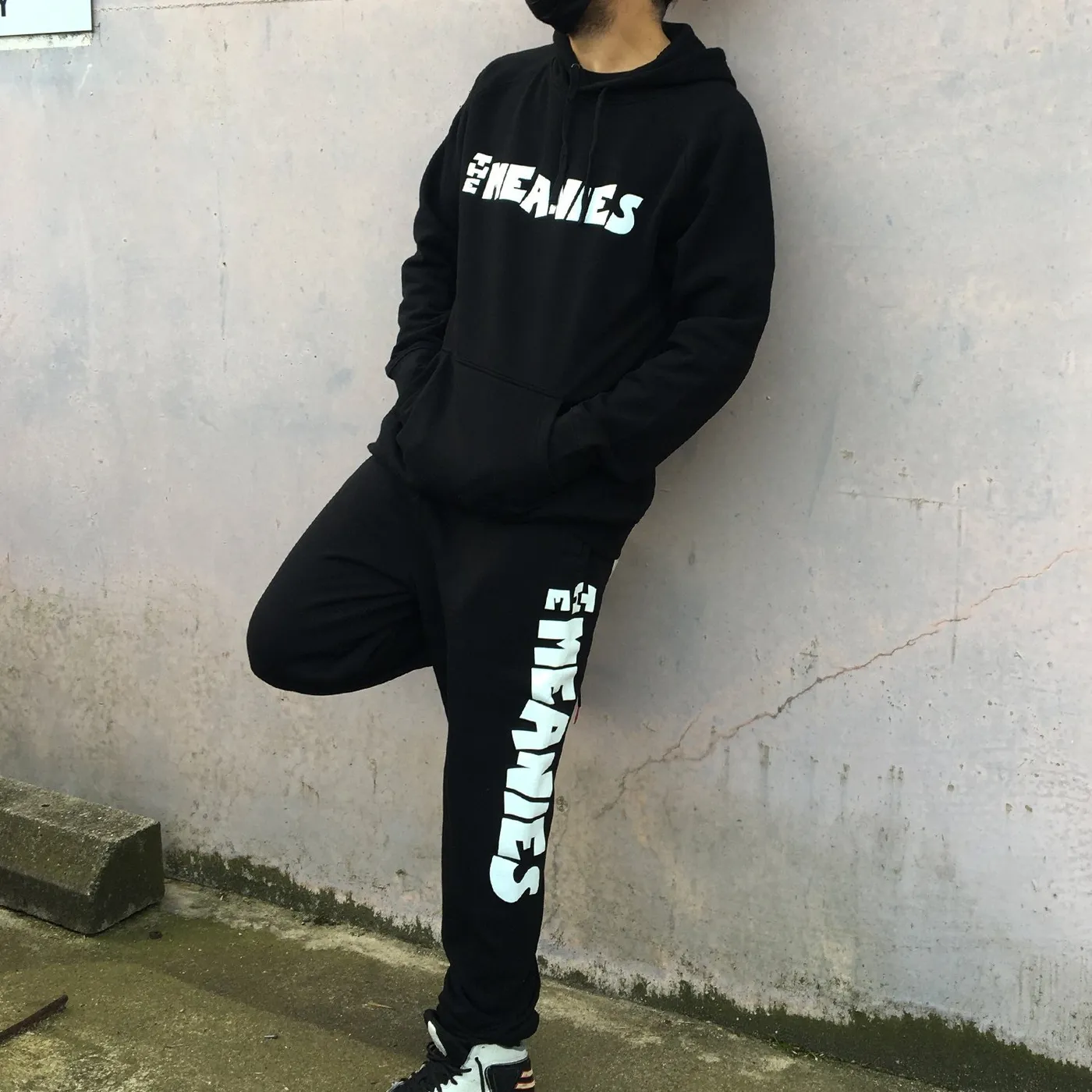 The Meanies Logo Track Pants (Black)