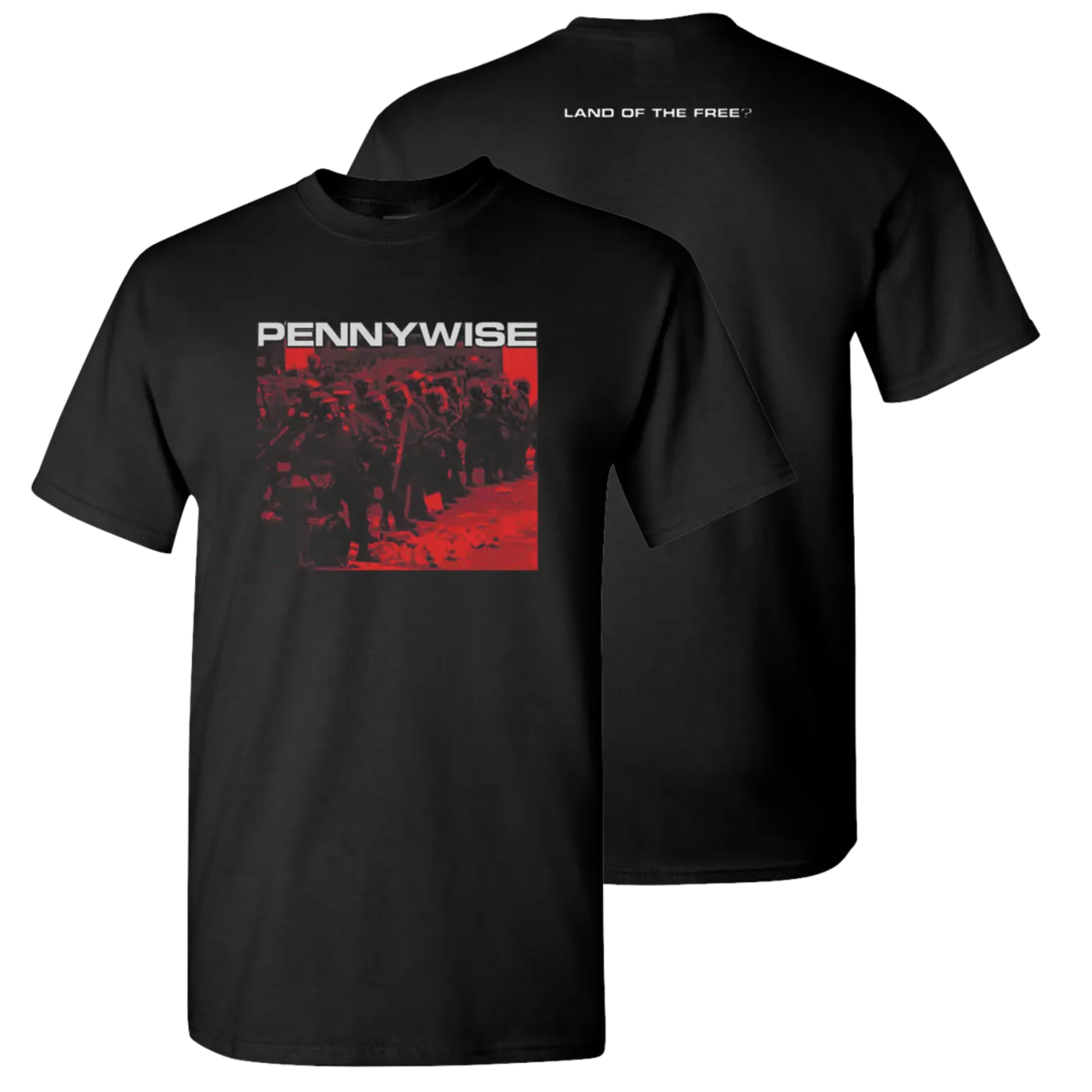 Pennywise Land Of The Free? Album Tee