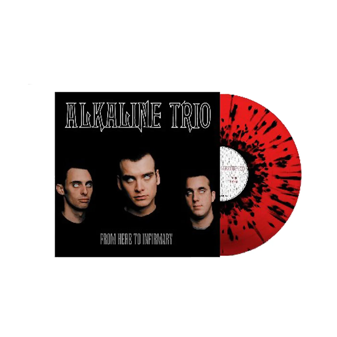 Alkaline Trio From Here to Infirmary (Red with Black Splatter Vinyl)