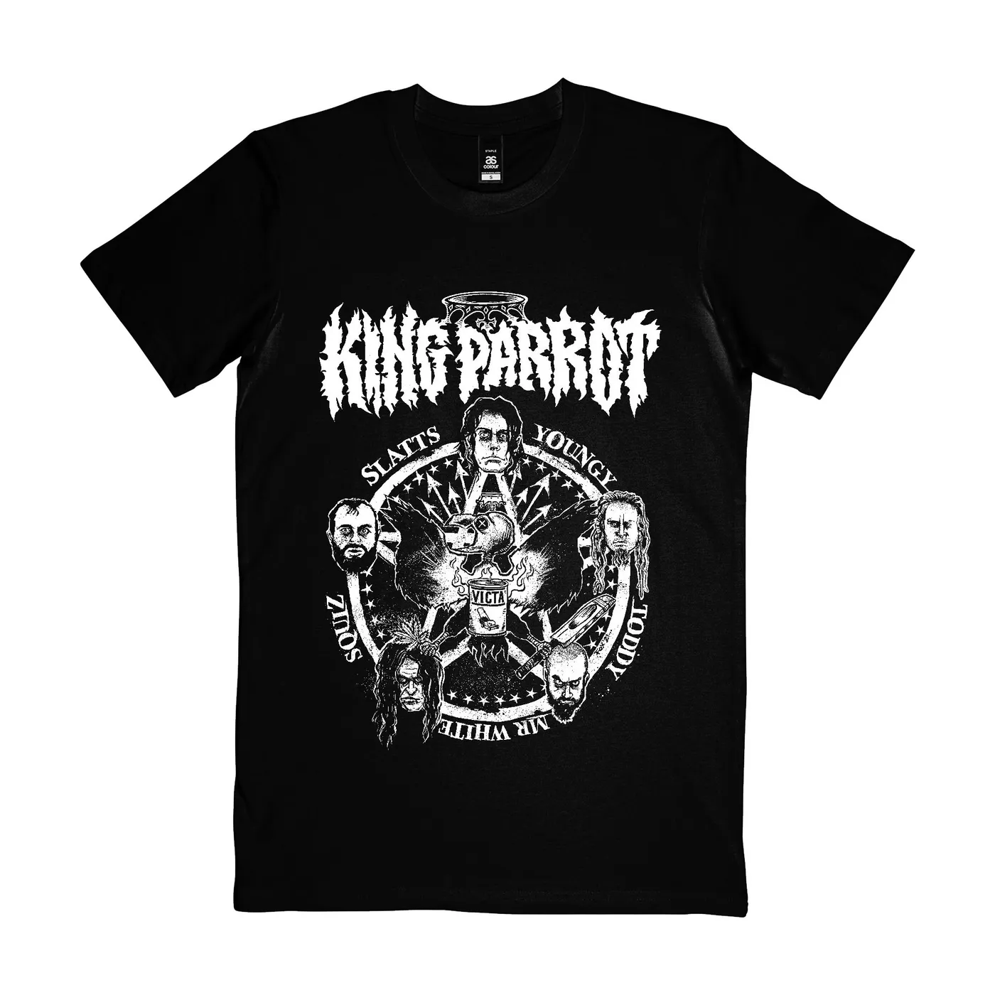 King Parrot 10 Years T-Shirt (Black)