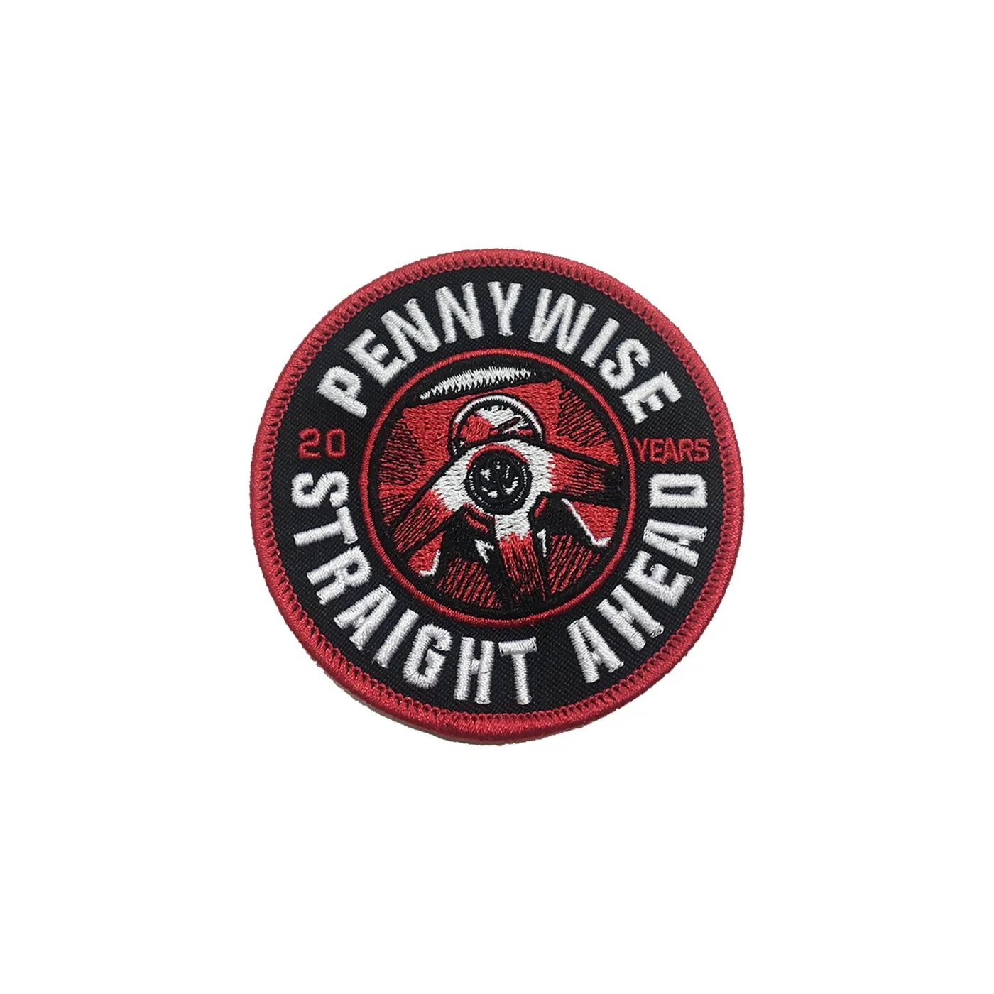 Pennywise Straight Ahead 20th Anniversary Tour Patch