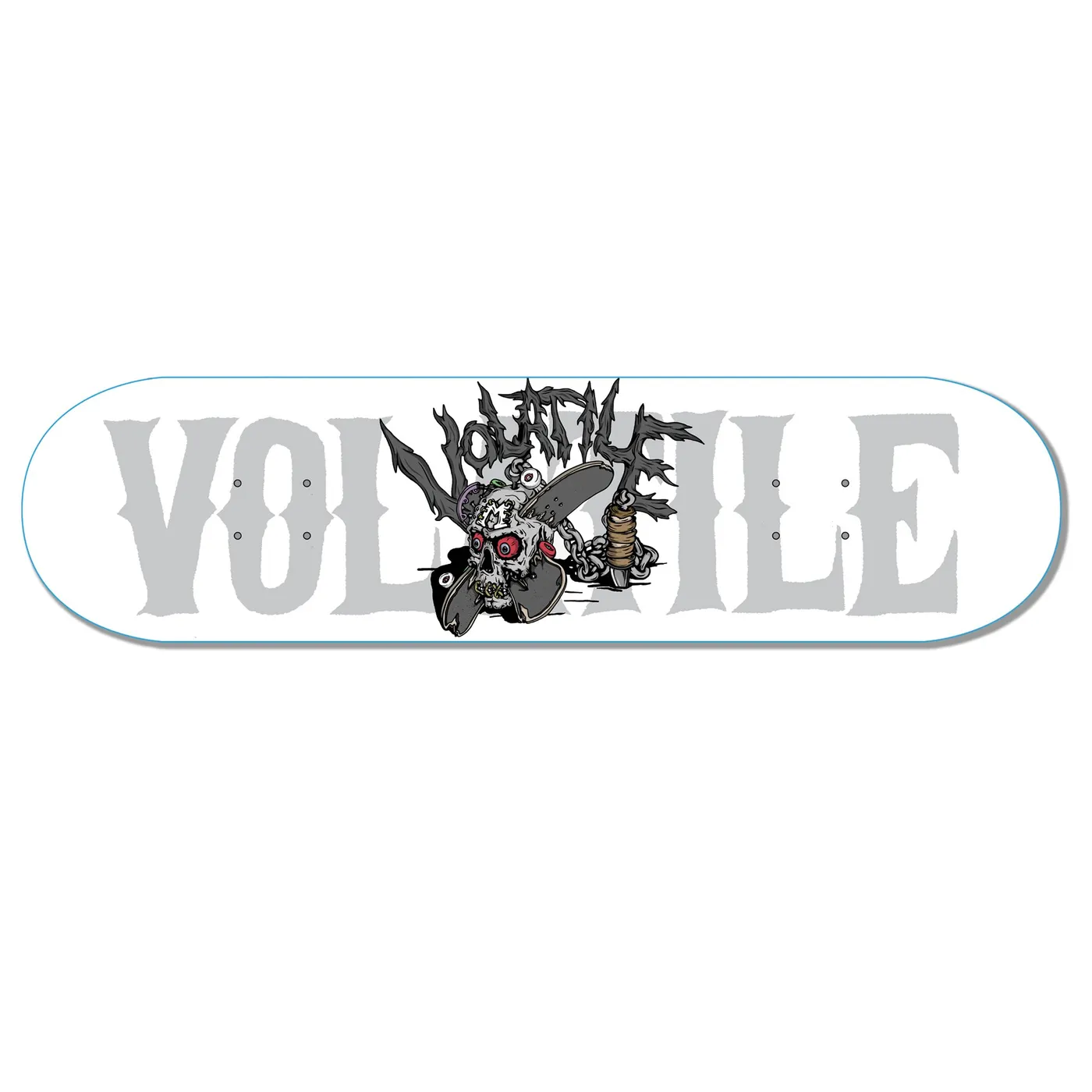 Alien Weaponry Haslam Skull Skate Deck