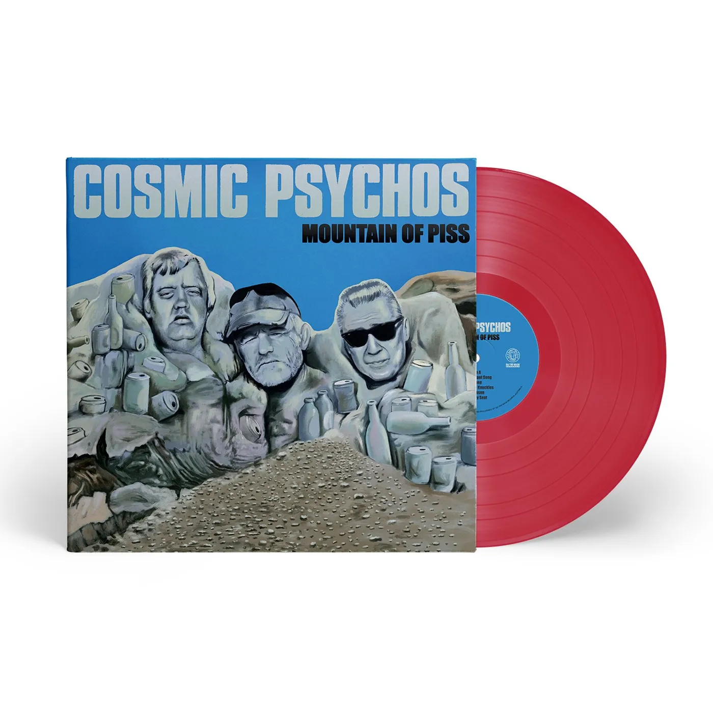 Cosmic Psychos Mountain Of Piss LP (Red) (Vinyl)