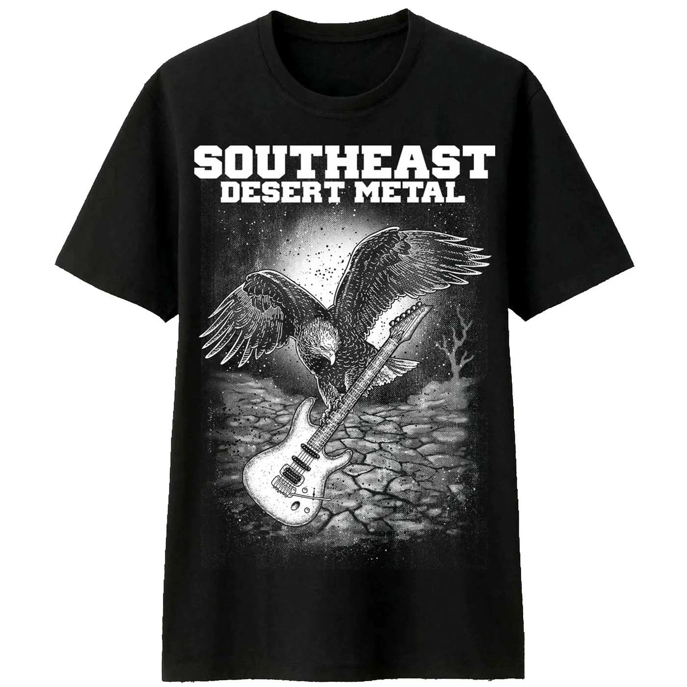 Southeast Desert Metal Eagle Tee (Black)