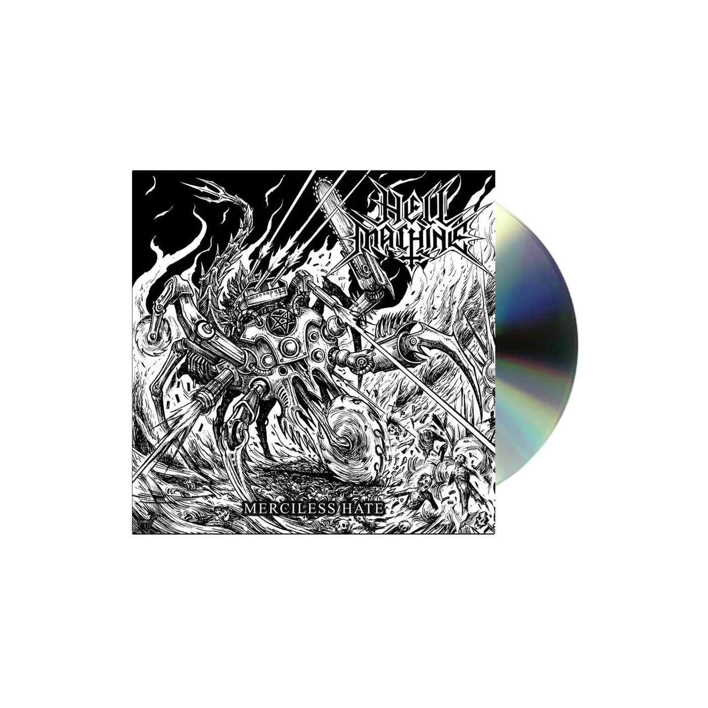 Hell Machine Merciless Hate CD