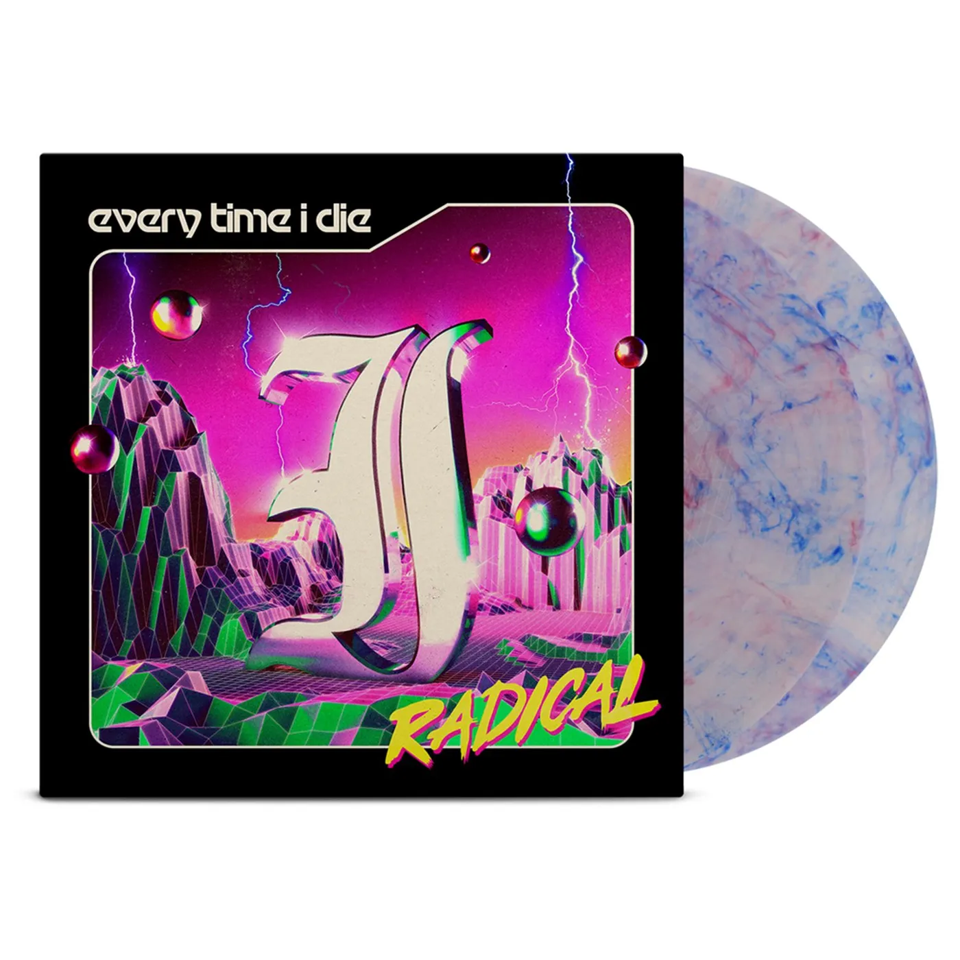 Every Time I Die Radical 2LP (Blue/Pink Splatter) (Vinyl)