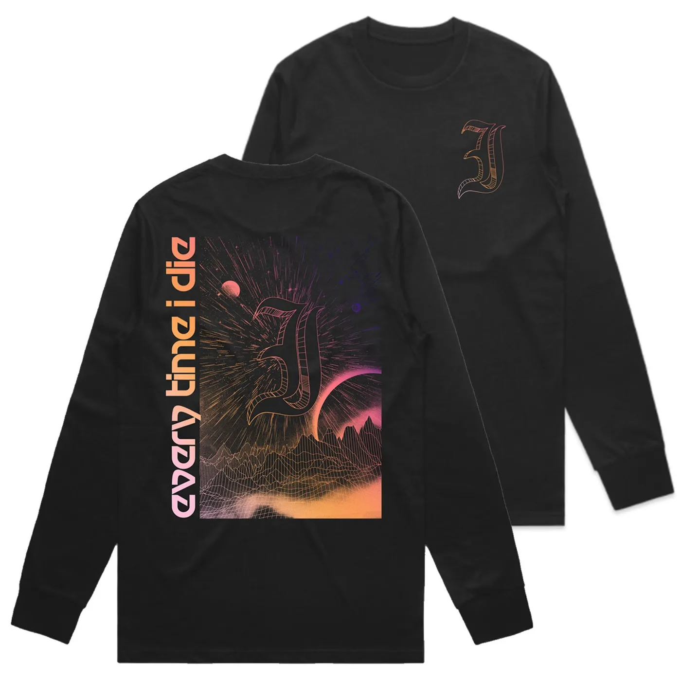 Every Time I Die Geo Longsleeve (Black)