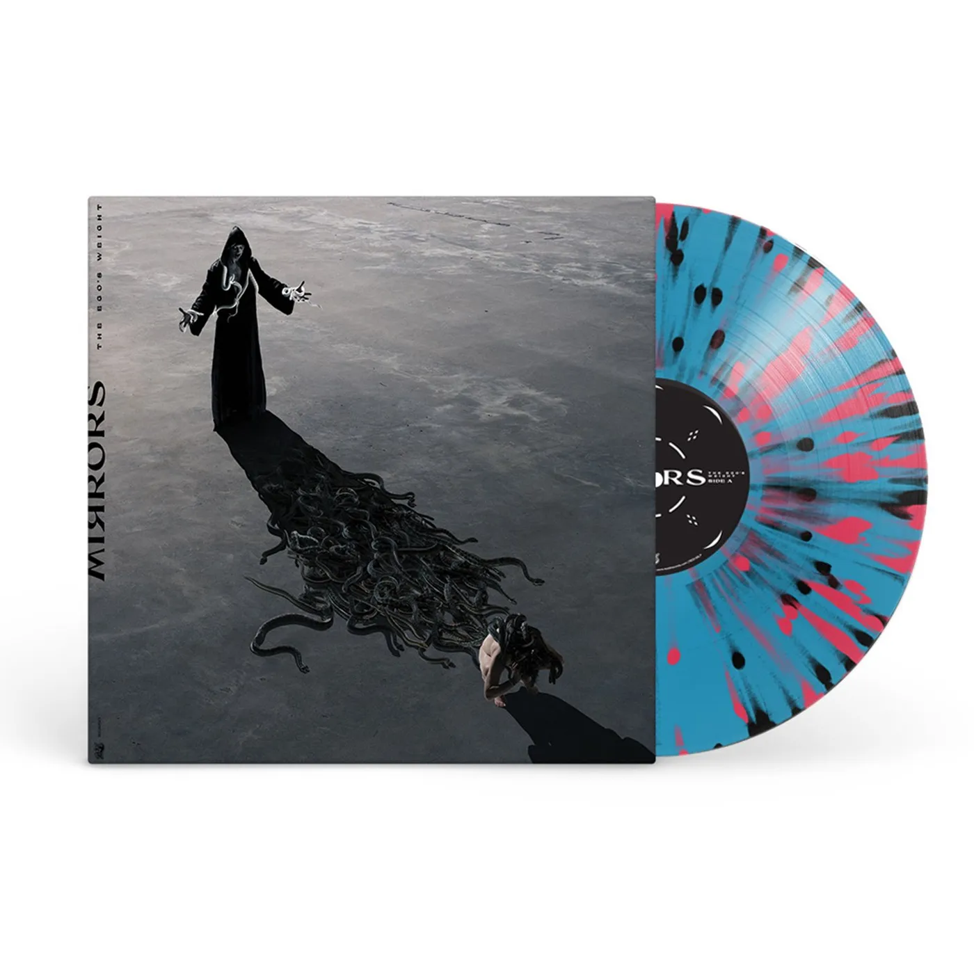 Mirrors The Ego's Weight LP (Royal Blue with Black and Magenta Splatter) (Vinyl)