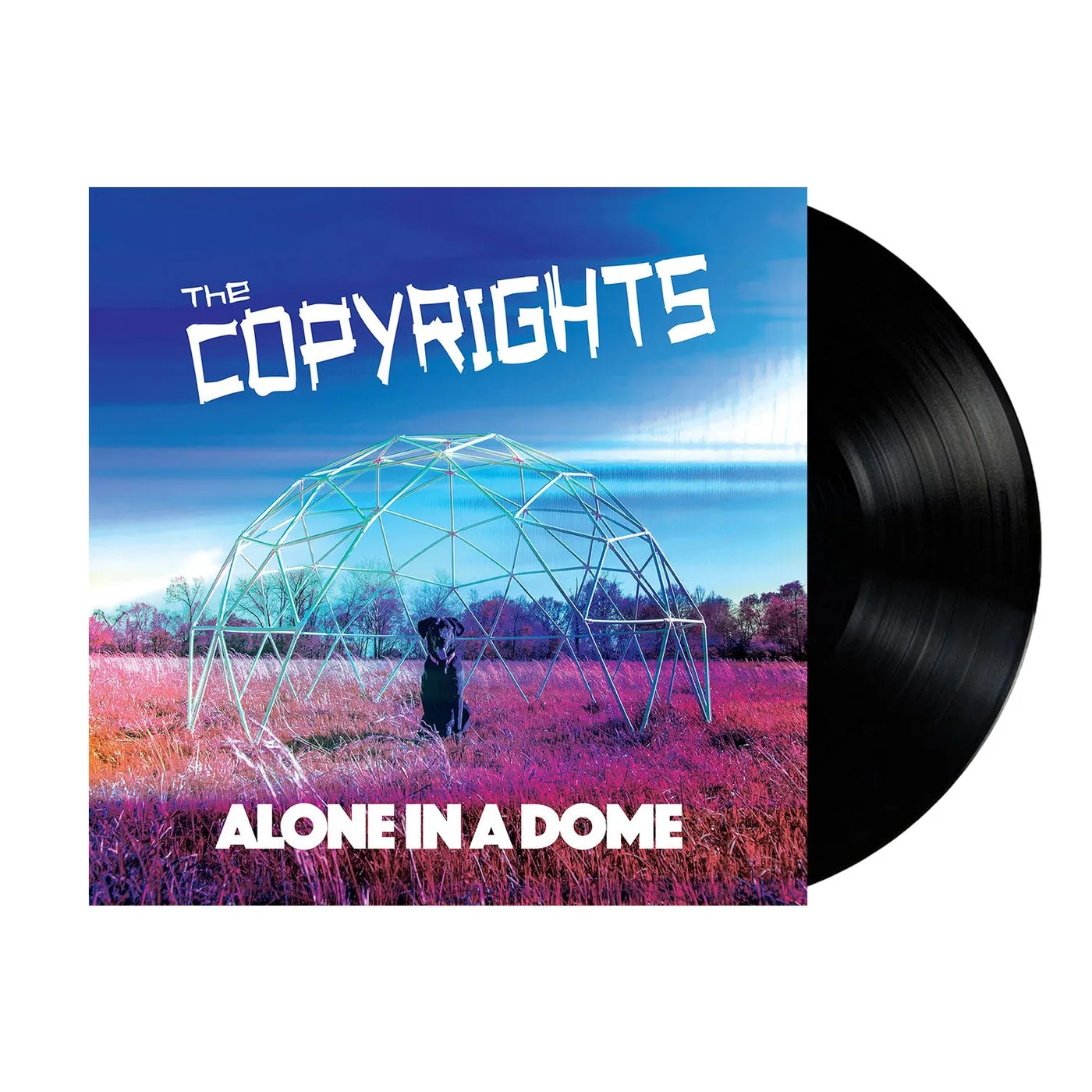 The Copyrights Alone in a Dome LP (Black) (Vinyl)