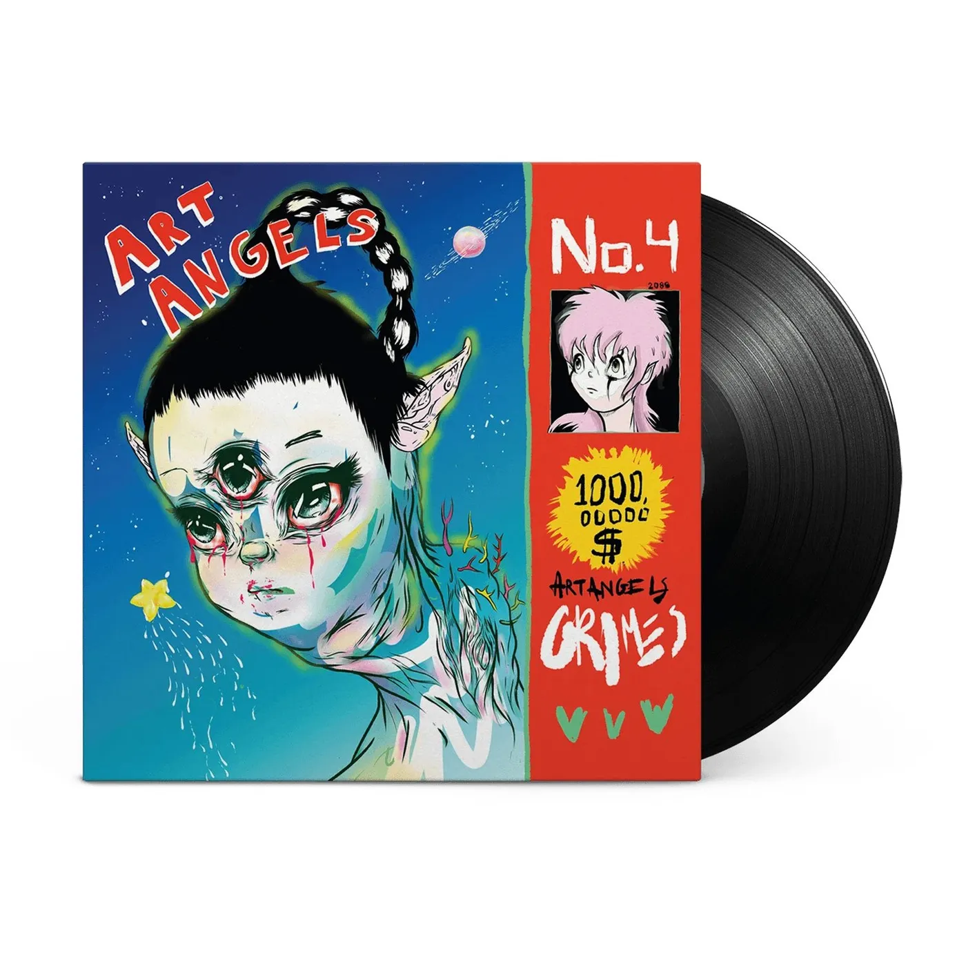 Grimes Art Angels LP (Black) (Vinyl)