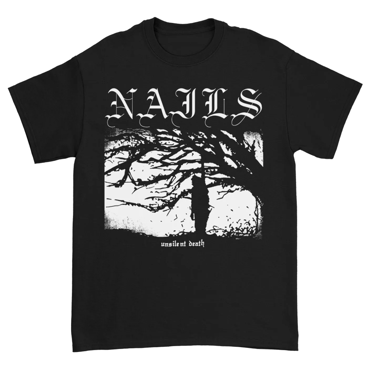 Nails Unsilent Death T-Shirt (Black)