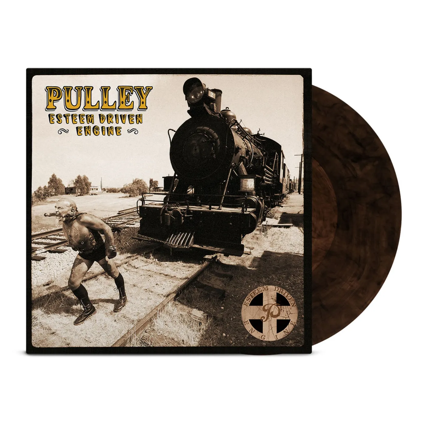 Pulley Esteem Driven Engine LP (Black Clouds) (Vinyl)