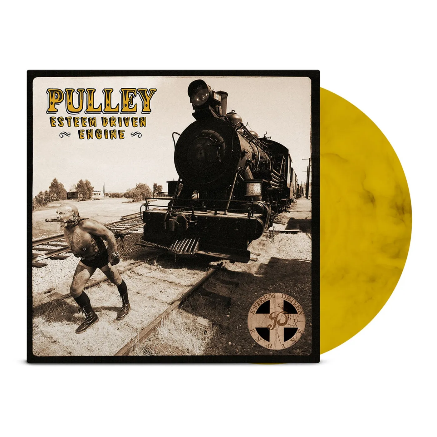 Pulley Esteem Driven Engine LP (Mimosa Marble) (Vinyl)