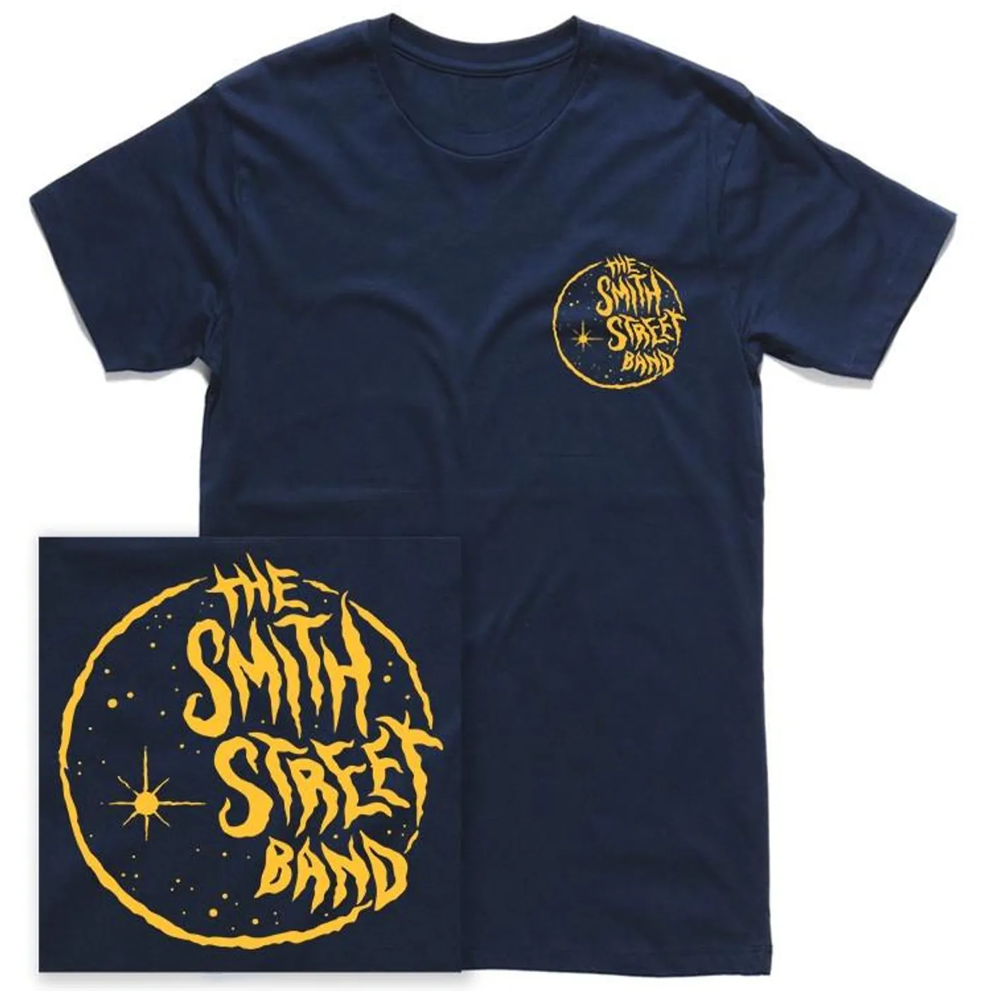 The Smith Street Band Navy Blue Moon Tee