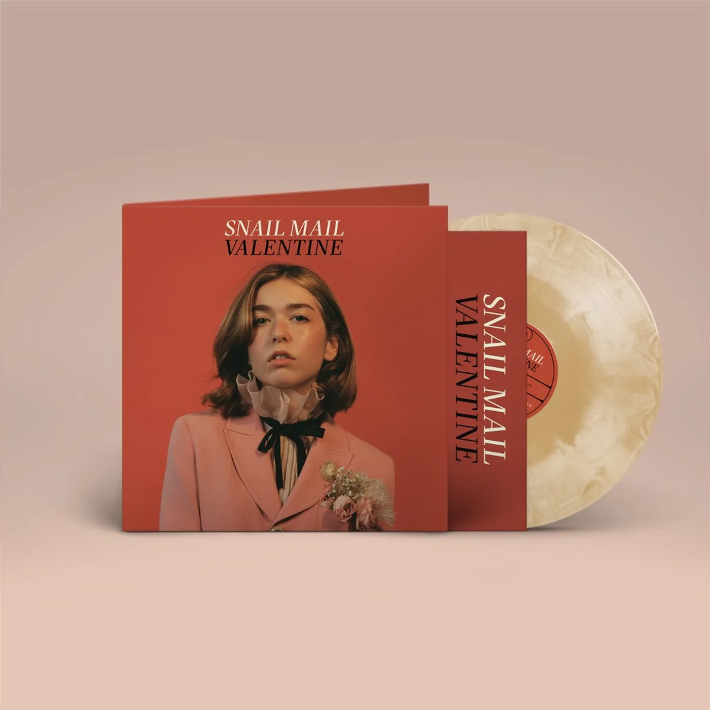 Snail Mail Valentine LP (White/Gold Explosion Vinyl)