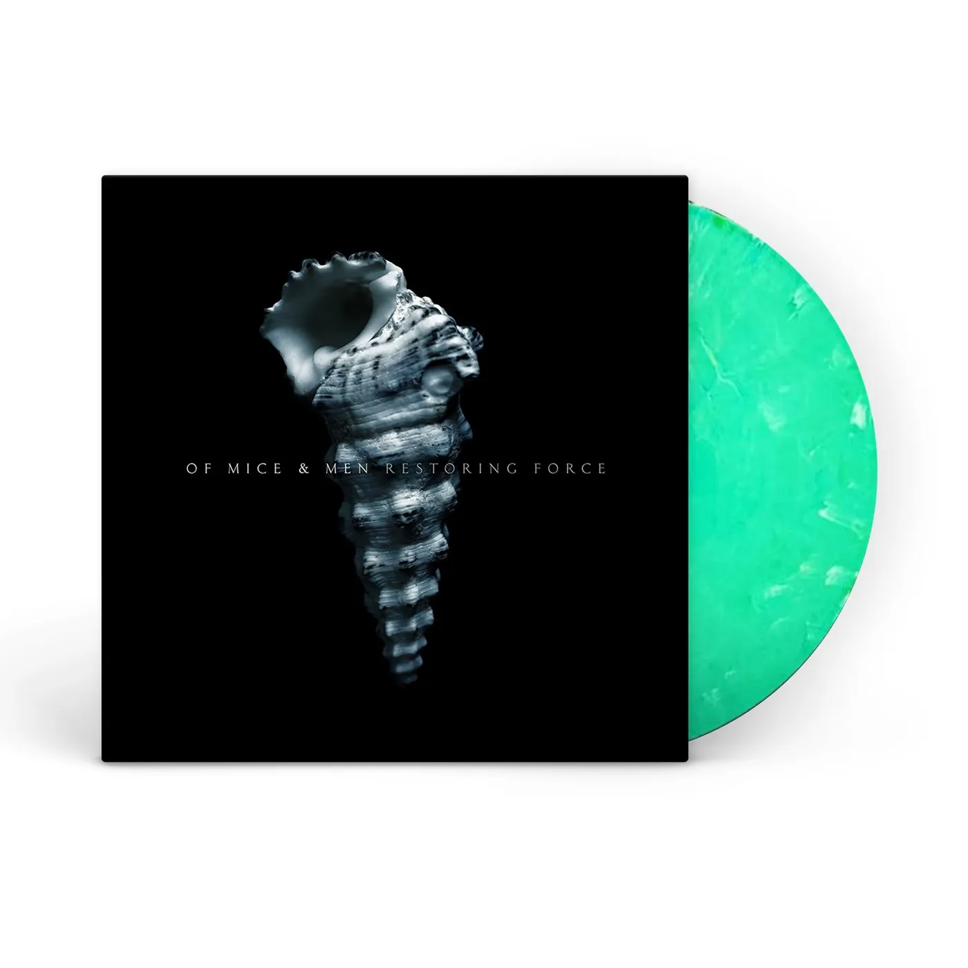 Of Mice & Men Restoring Force: Full Circle LP (Green w/ White Marble Vinyl)