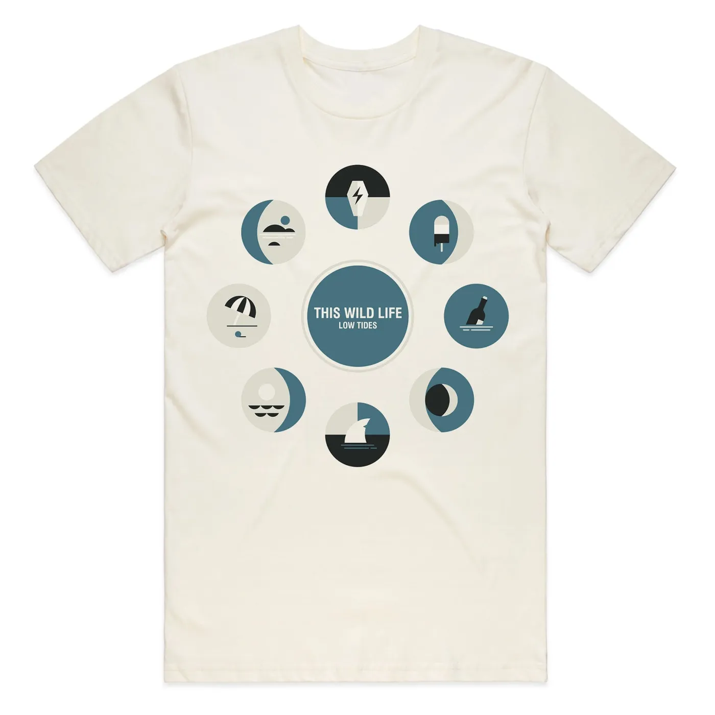 This Wild Life Low Tides T-Shirt (Cream)