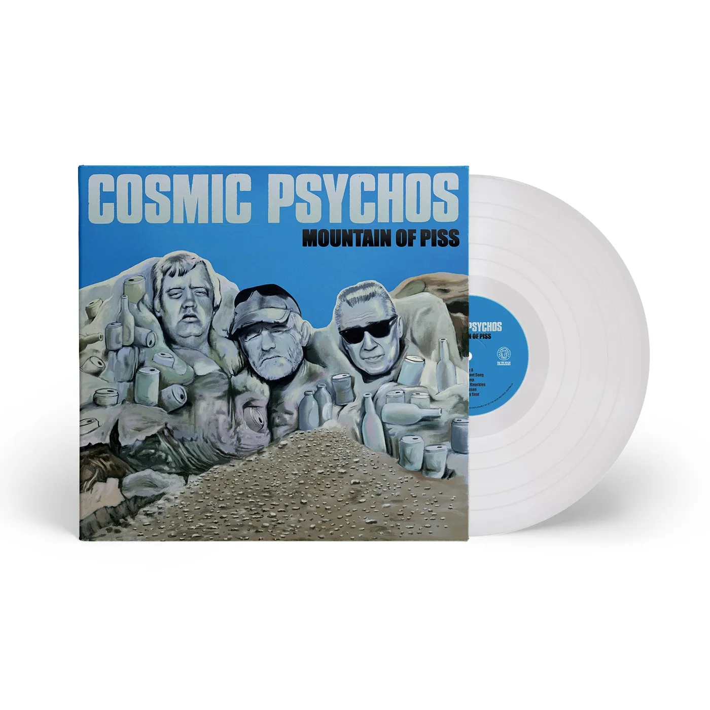 Cosmic Psychos Mountain Of Piss LP (White) (Vinyl)