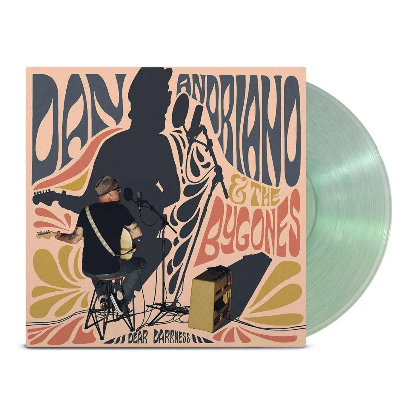 Dan Andriano & The Bygones Dear Darkness LP (Coke Bottle Clear) (Vinyl)
