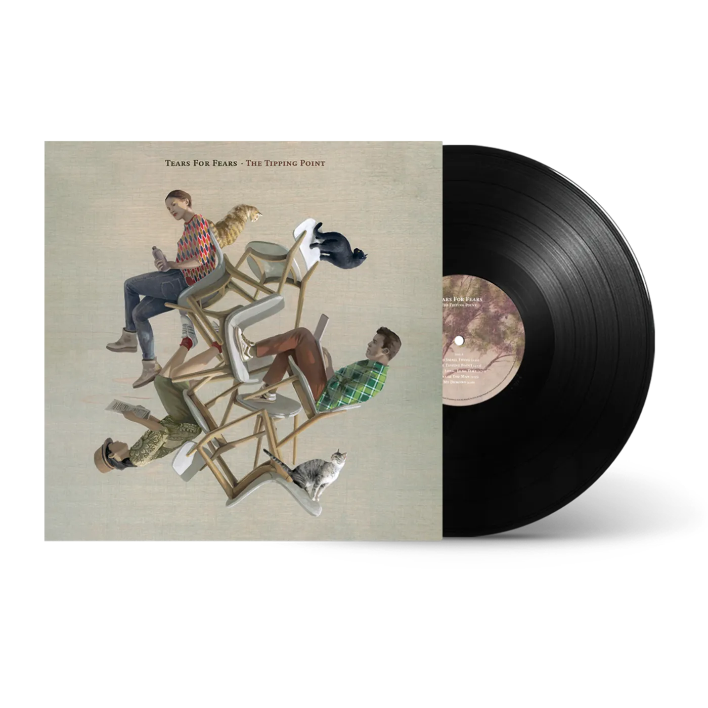 Tears For Fears The Tipping Point LP (Black Vinyl) + Signed Print