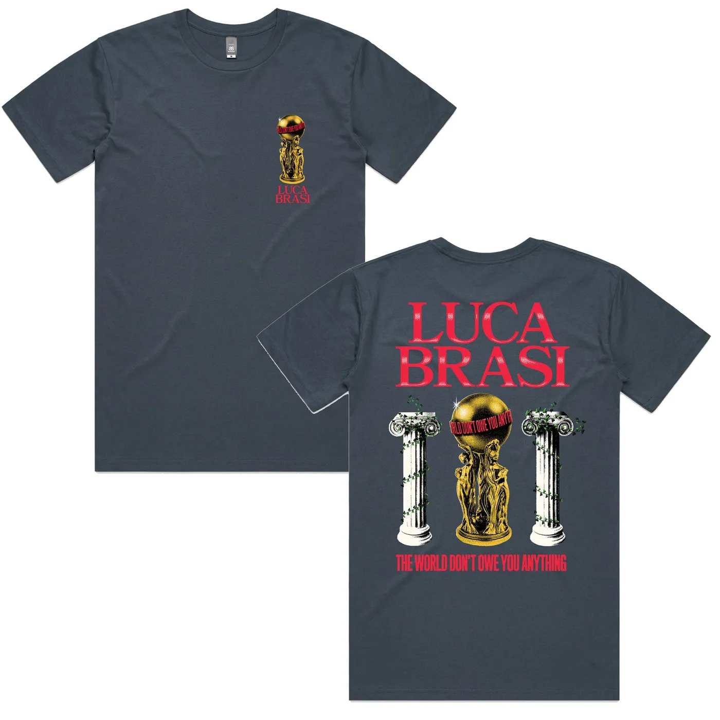 Luca Brasi Statue Tee (Petrol Blue)