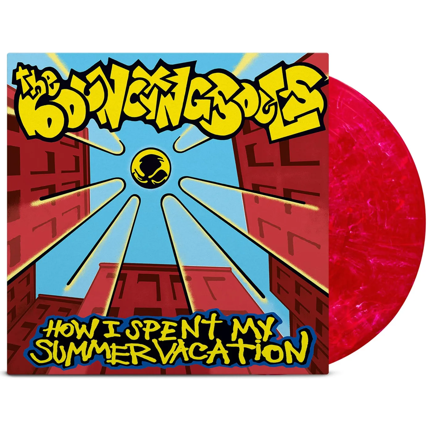 The Bouncing Souls How I Spent My Summer Vacation LP Reissue (Red w/White Swirl Vinyl)
