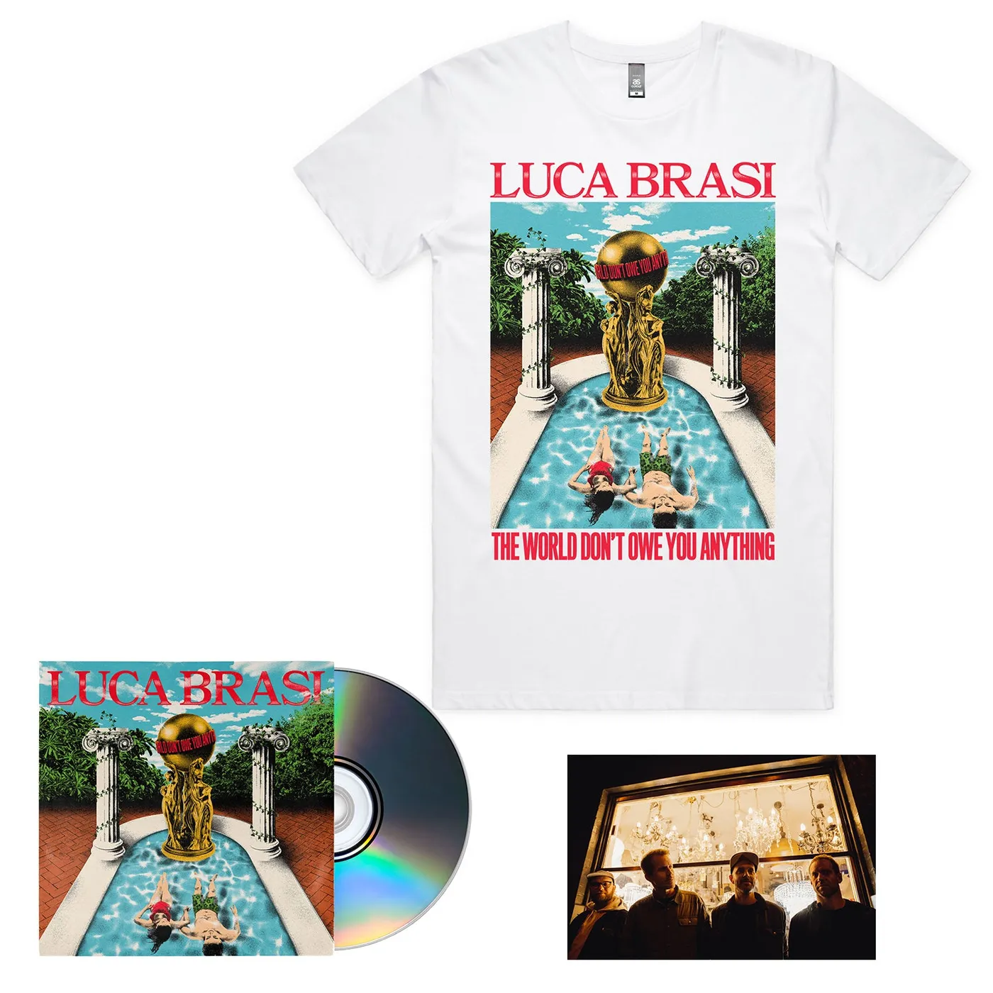 Luca Brasi TWDOYA CD + Tee