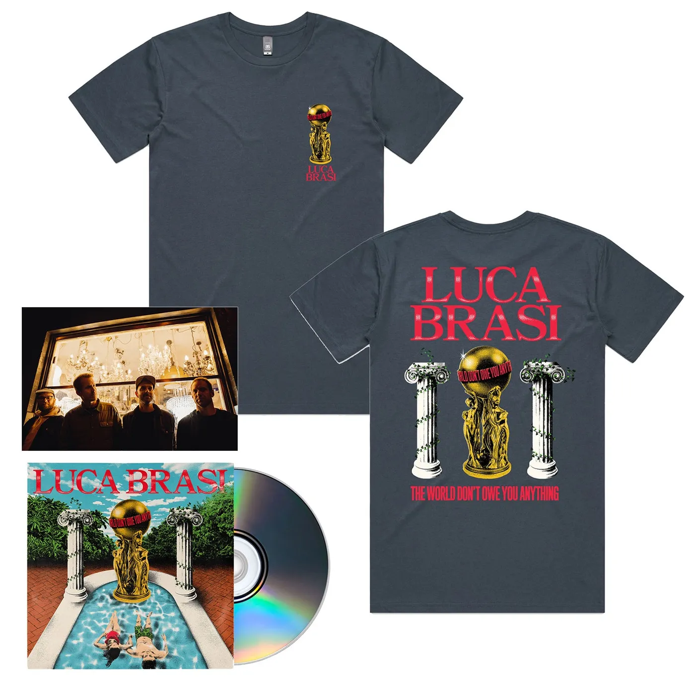 Luca Brasi TWDOYA CD + Tee