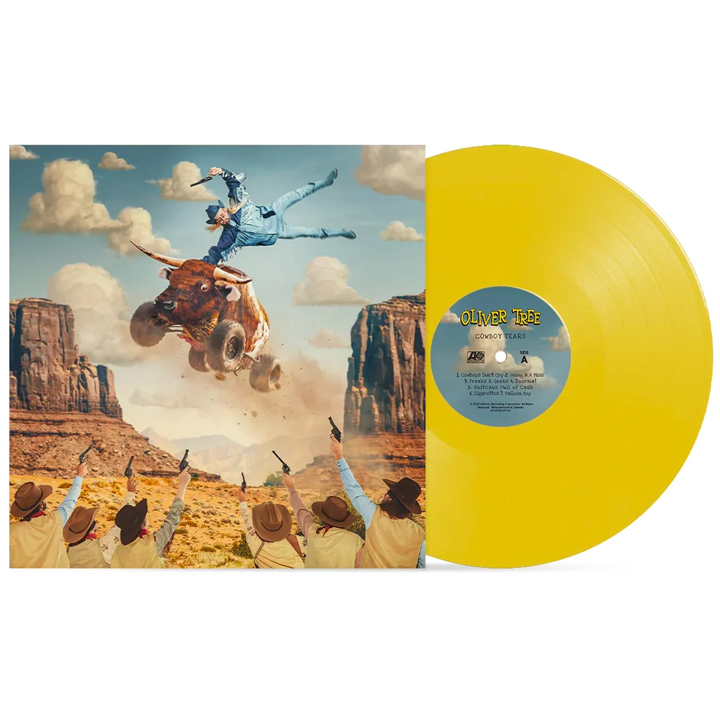 Oliver Tree Cowboy Tears LP (Yellow Vinyl)