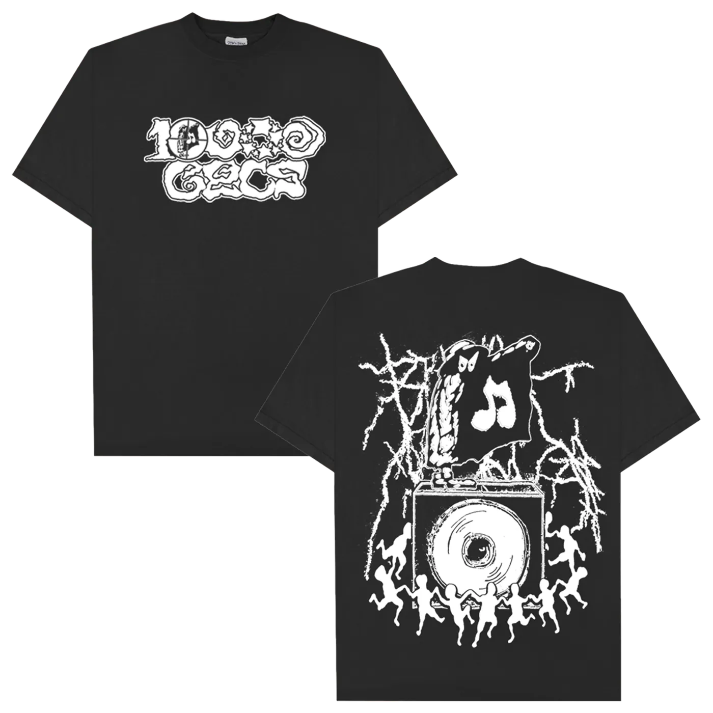 100 gecs 10,000 Gecs T-Shirt (Black)