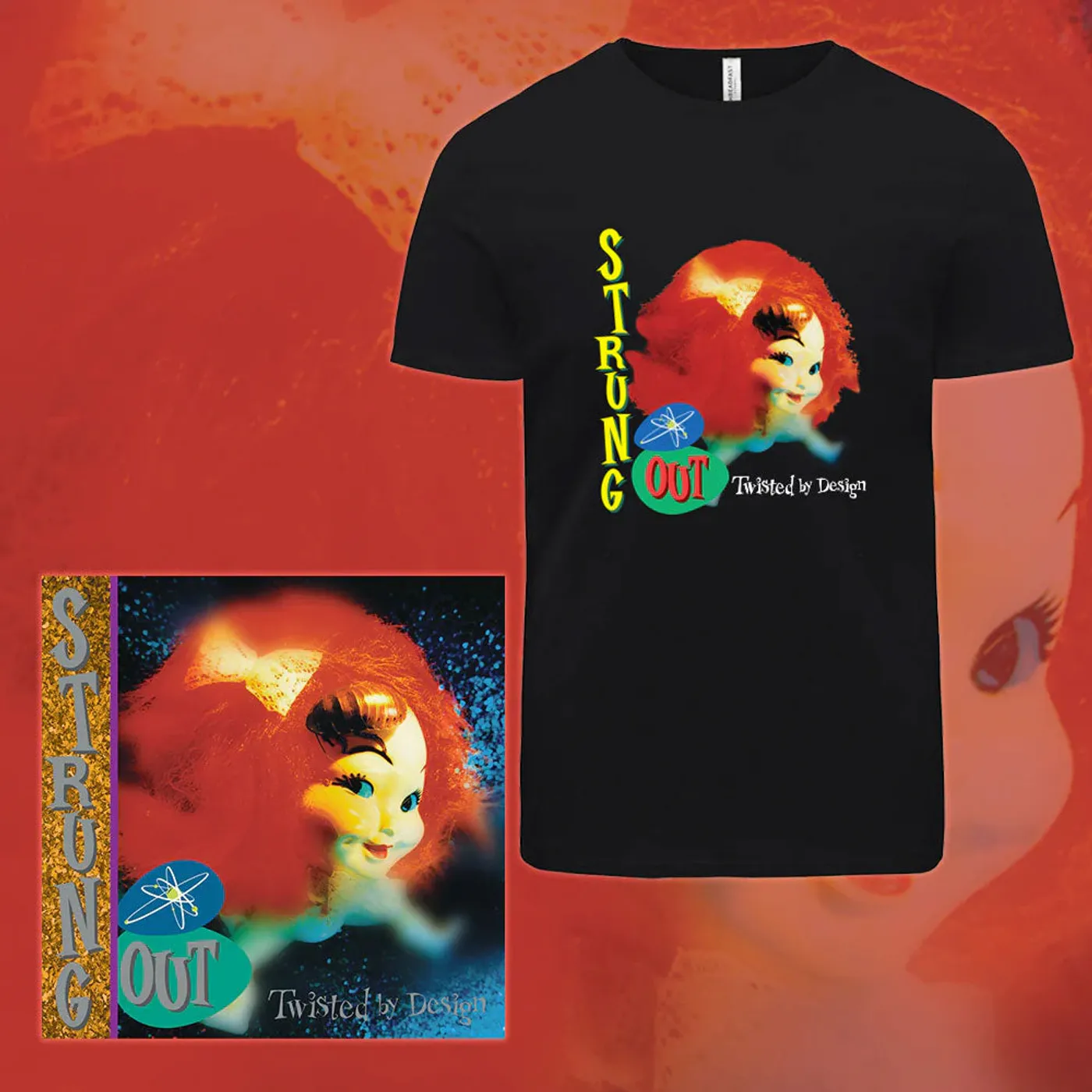 Strung Out Twisted By Design COLOUR VINYL Bundle