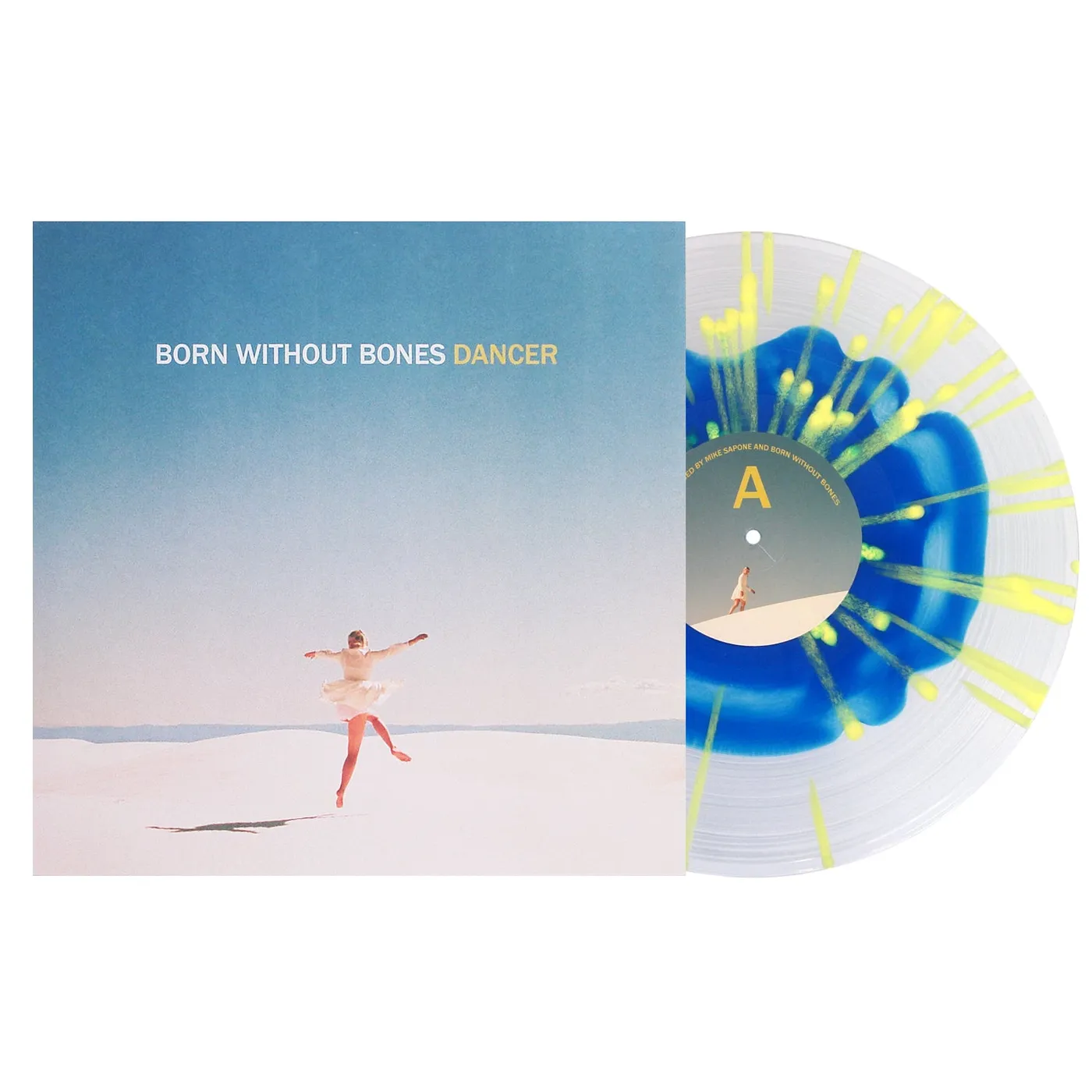 Born Without Bones Dancer 12" Vinyl (Blue in Clear with Splatter)