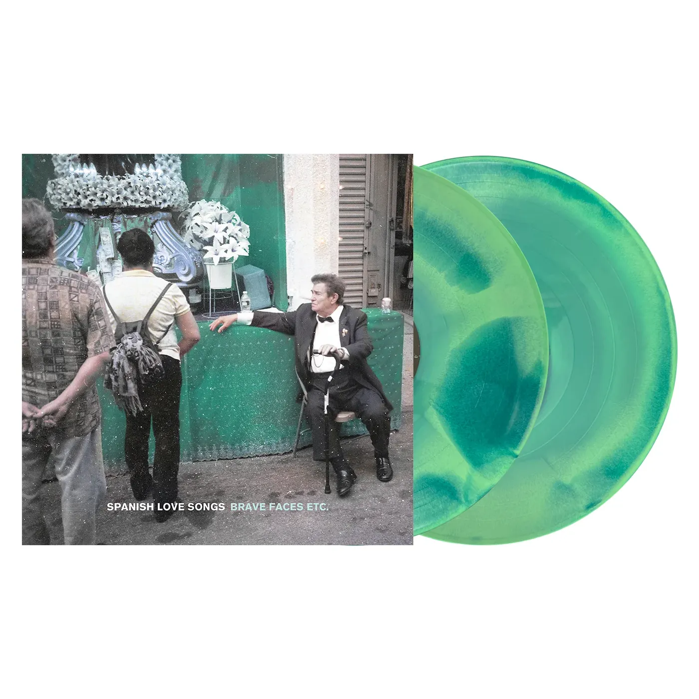 Spanish Love Songs Brave Faces Etc 2LP Vinyl (Electric Blue, Mint Green & Sea Blue ASide/BSide)