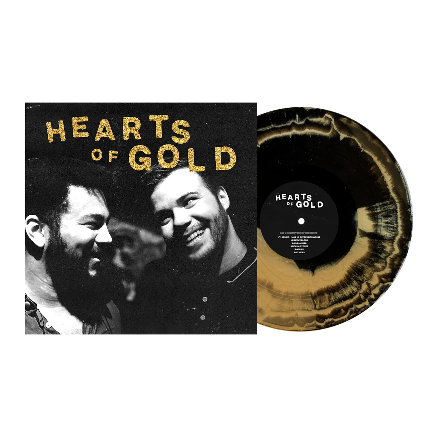 Dollar Signs Hearts of Gold 12" Vinyl (Black & Gold Aside/Bside)