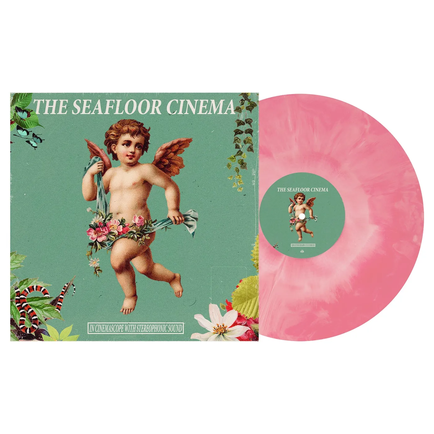 The Seafloor Cinema In Cinemascope with Stereophonic Sound 12" Vinyl (Baby Pink & Bone Galaxy)